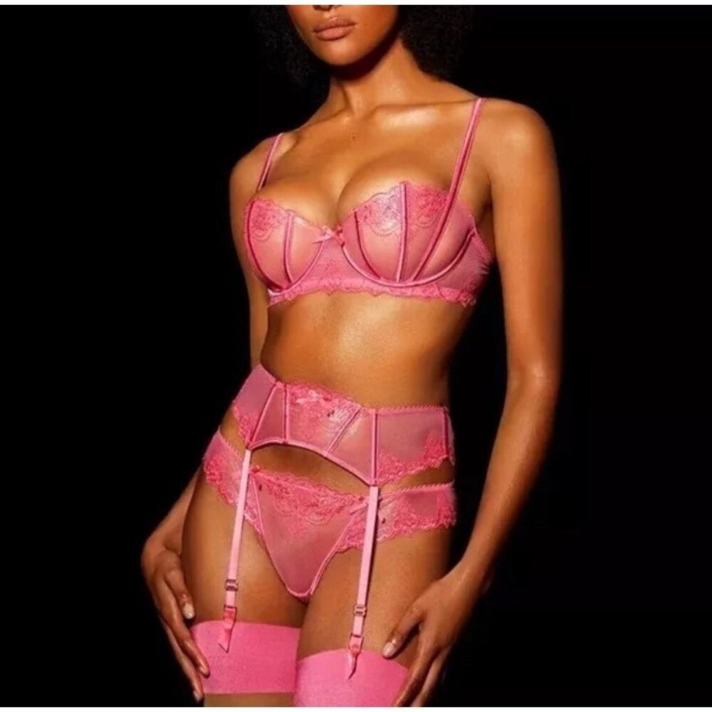 Honey Birdette Natalie bra wild pink